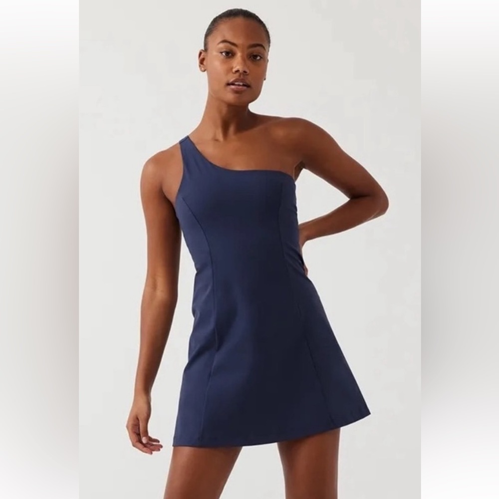 Outdoor voices one shoulder exercise dress